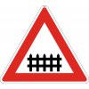 Dopravní Značka A29 Železniční přejezd se závorami