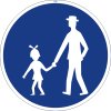 Dopravní Značka C7a Stezka pro chodce