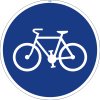 Dopravní Značka C8a Stezka pro cyklisty