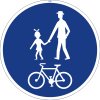 Dopravní Značka C9a Stezka pro chodce a cyklisty