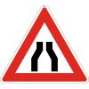 Dopravní Značka A6a velká Zúžená vozovka (z obou stran)