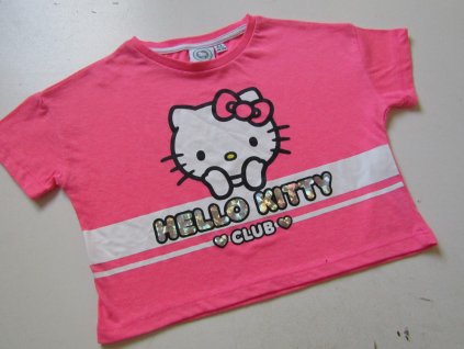 Dívčí tričko- HELLO KITTY.... VEL-116-122