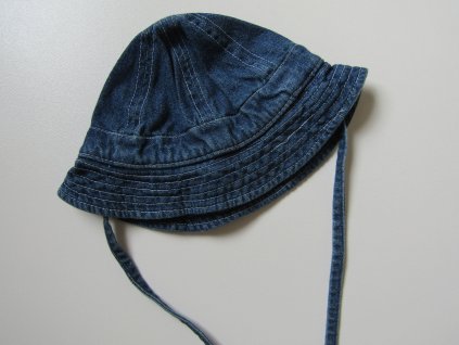 Chlapecký džínový klobouček.... VEL-68-74
