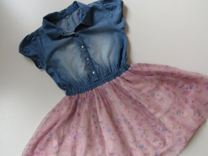 Dívčí šaty... VEL-146-158