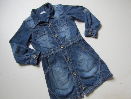Dívčí džínové šaty- NEXT... VEL-116