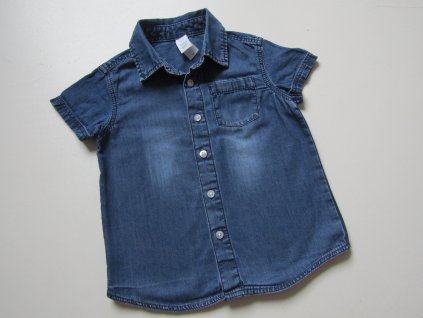 Chlapecká džínová košile- BABY... VEL-86