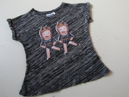 Dívčí tričko- EMOJI... VEL-134-140