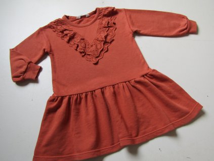 Dívčí mikinové šaty- H&M... VEL-116