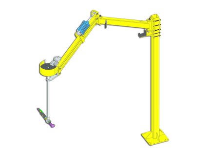 976ba 500 r articulated torque reaction arm1984