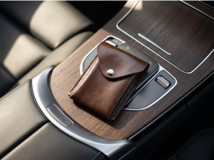 Firefly Gemini Flash Keep the uploaded leather wallet exactly as it is. Preserve every original detail inc 508960