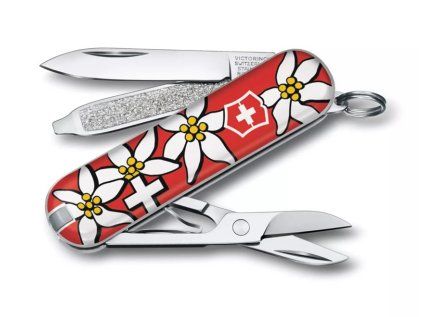 noz Victorinox classic edelweiss plesnivec alpínsky