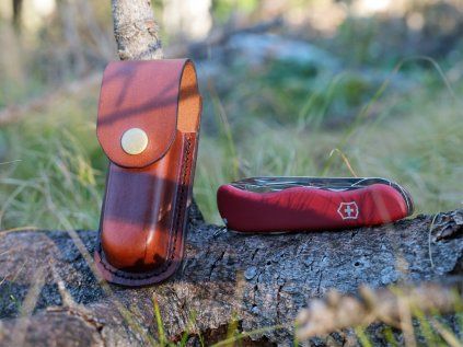 kozene puzdro na victorinox forester rucne vyrobene dorem