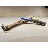 Obťahovací lopárik s kožou na vyhladzovanie ostria DOREM Leather Strop