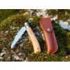set pilka opinel kozene puzdro
