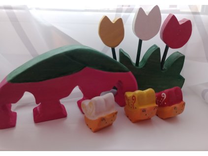 A három pillangó fajáték meseszett