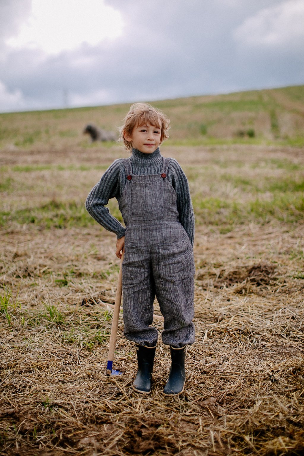 Detské nohavice na traky (VIAC FARIEB) - Dorfsheep
