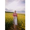 Dámska ľanová boho košeľa (VIAC FARIEB)