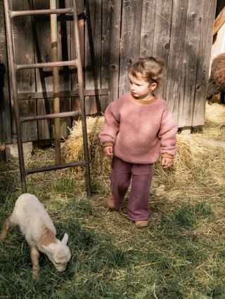 Jarné radosti z farmy @smejare. 🤍 Vlnená mikina @dorfsheep . . . EN: Spring joys from the farm @smejare. 🤍 Wool sweatshirt...