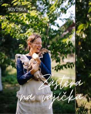 NOVINKA! Dámska ľanová zástera na vajíčka pre všetky hobby farmárky, gazdinky, tradwife a chicken lady.. 🤎 . . . EN: NEW!...