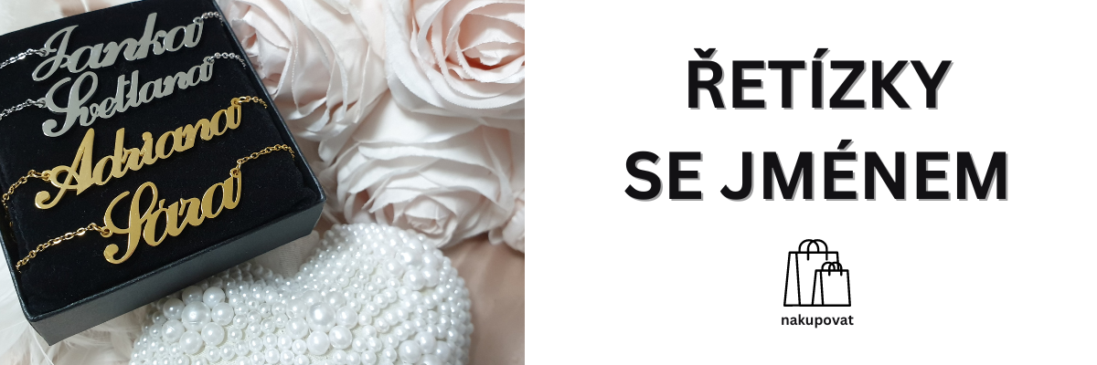 řetízky se jménem