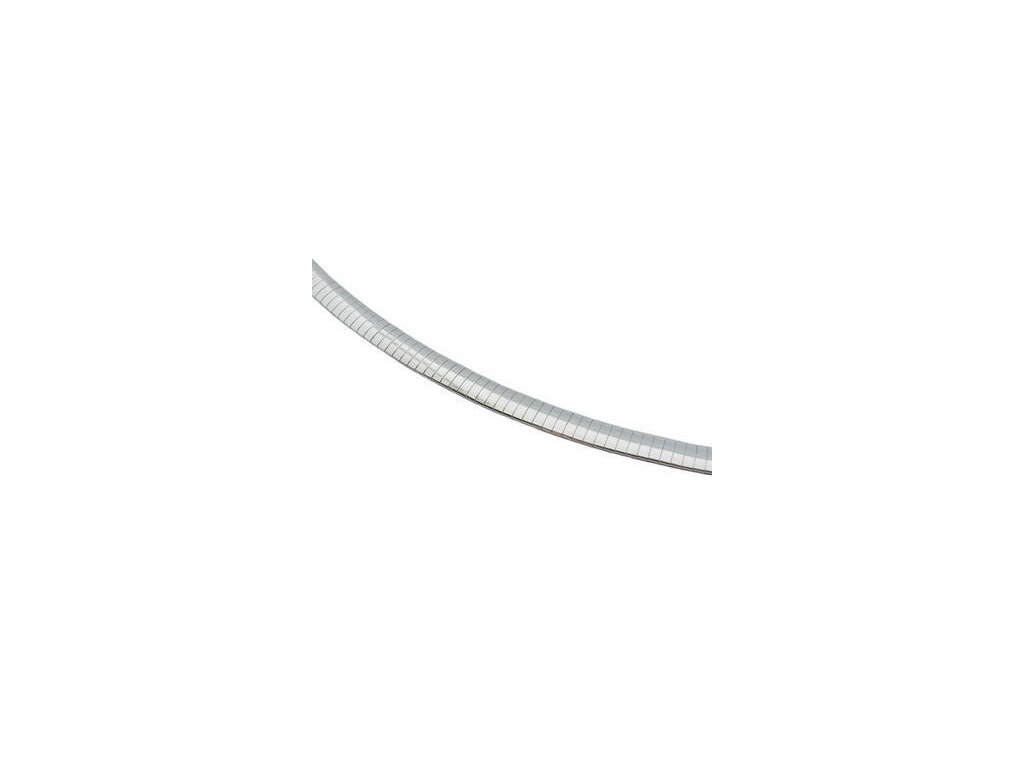Řetízek z oceli stříbrný (L: 500mm) P017