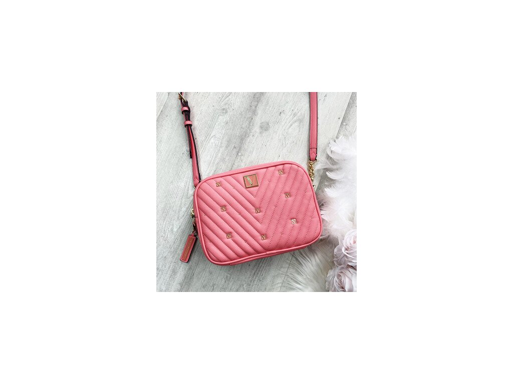 Kabelka VICTORIA'S SECRET Top Zip Crossbody coral Doria šperky