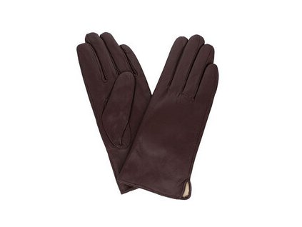Dámské kožené rukavice hnědé PRIUS 4006