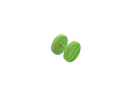 Plug fake z chirurgické oceli (10 mm) D208