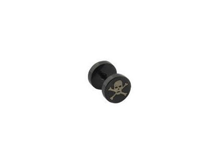 Plug fake z chirurgické oceli (8 mm) D214