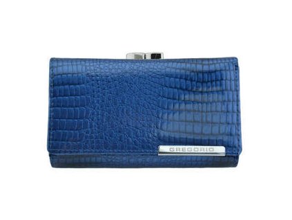 Dámská kožená peněženka GREGORIO U084 modrá