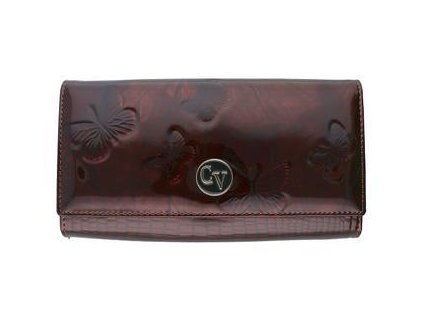 Dámská kožená peněženka CAVALDI hnědá U043RE