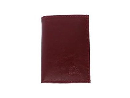 Pánská kožená peněženka ADRIANOSS bordová U060