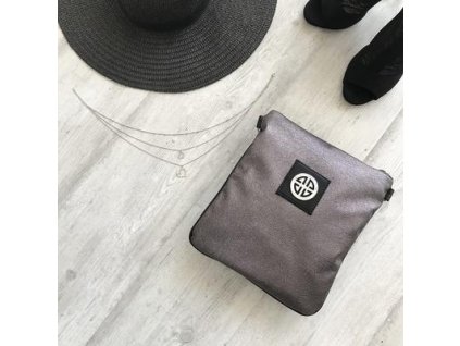 Kabelka crossbody oceľovo šedá TINA X165