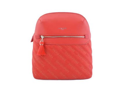 Dámský elegantní batoh červený David Jones X252