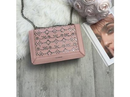 Dámská crossbody kabelka růžová MONNARI X352