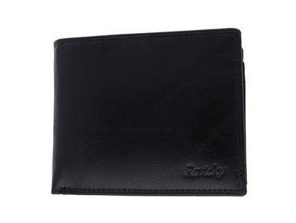 Pánská kožená peněženka ROVICKY černá U261