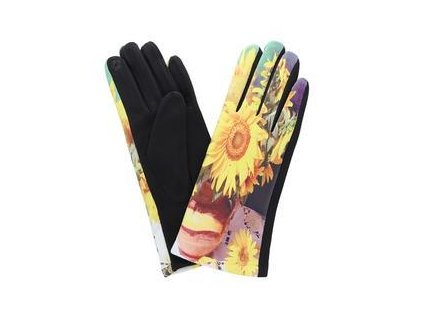 Dámské rukavice s barevným vzorem CAMILLA RS40/1