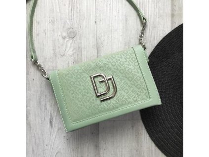 Dámská crossbody kabelka zelená David Jones X566