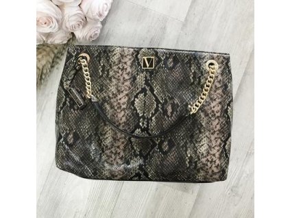 Kabelka VICTORIA´S SECRET Shoulder Tote hadí vzor