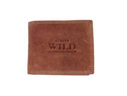 Pánská kožená peněženka WILD světlo hnědá U330