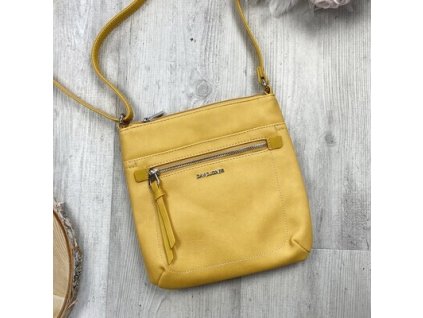 Kabelka crossbody David Jones X920 žlutá