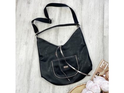 Kabelka shopper černá CONCI X382XX