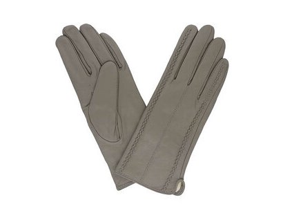 Dámské kožené rukavice šedé PRIUS 4004