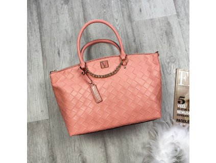 Kabelka Victoria´s Secret Slouchy Satchel coral