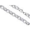 Řetízek z oceli stříbrný (L: 600mm) A089