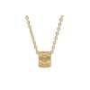 Řetízek z oceli s přívěskem zlatá I045