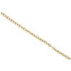 Řetízek z oceli zlatá (500 + 30 x 5 mm) I214