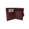 Pánská kožená peněženka ADRIANOSS bordová U061