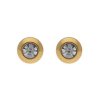 Náušnice napichovací zlatá ocel se zirkonem C230