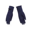 Dámské rukavice modrá s mašličkou PRIUS